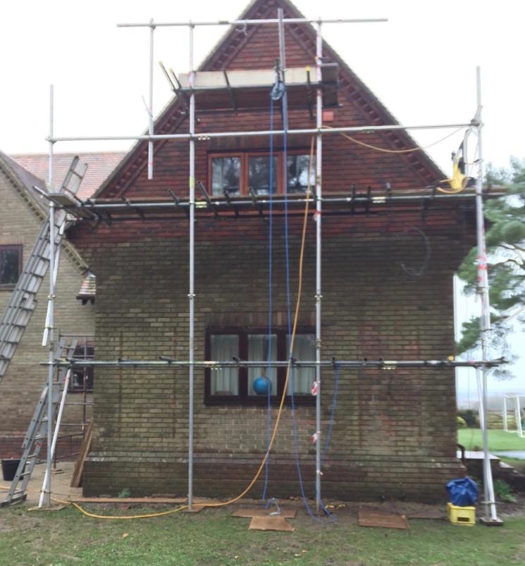 Brick cleaning in Dorset, lime mortar experts,